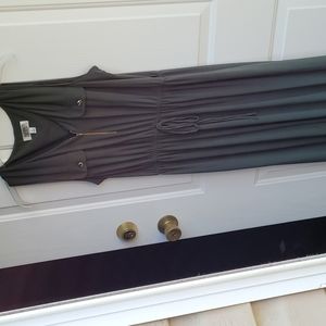 SOHO PL Olive Green Long Dress
